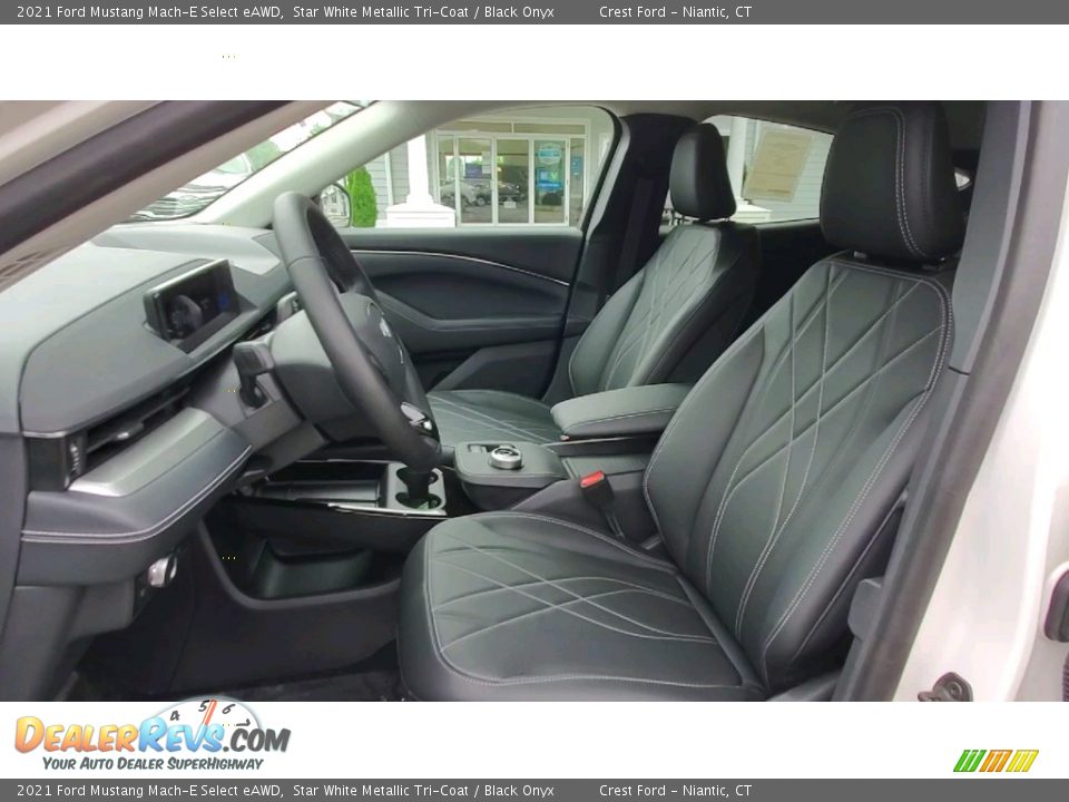 Front Seat of 2021 Ford Mustang Mach-E Select eAWD Photo #11