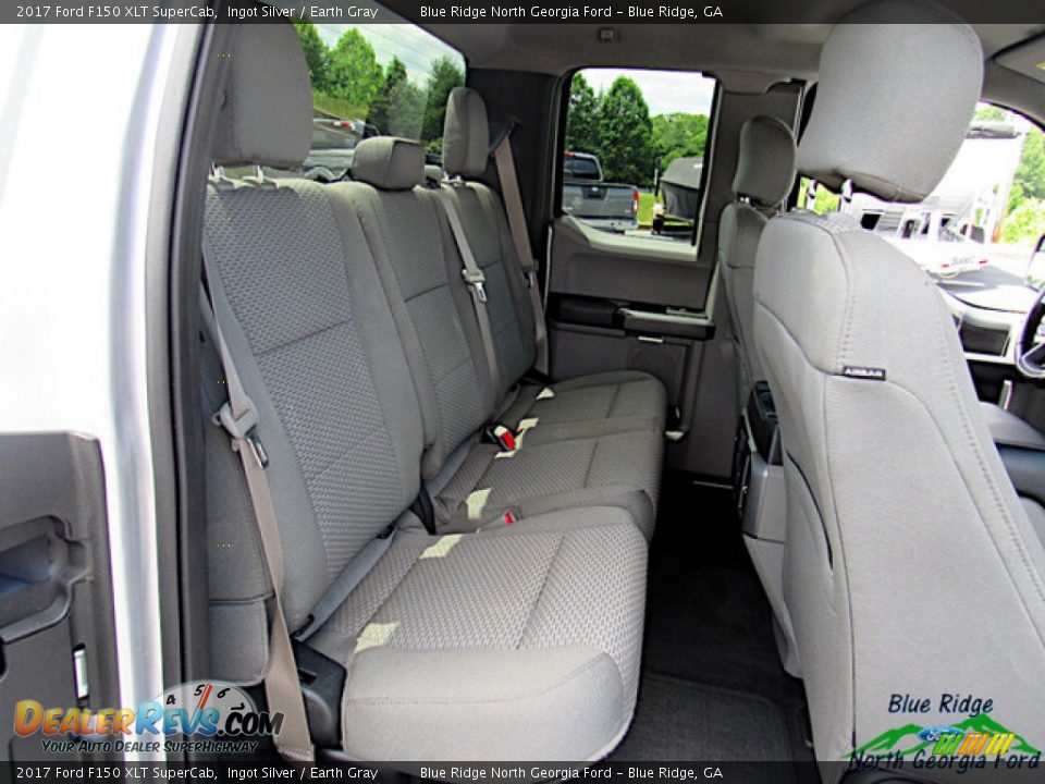 Rear Seat of 2017 Ford F150 XLT SuperCab Photo #14