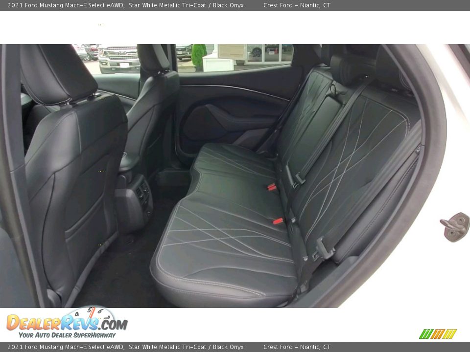 Rear Seat of 2021 Ford Mustang Mach-E Select eAWD Photo #17