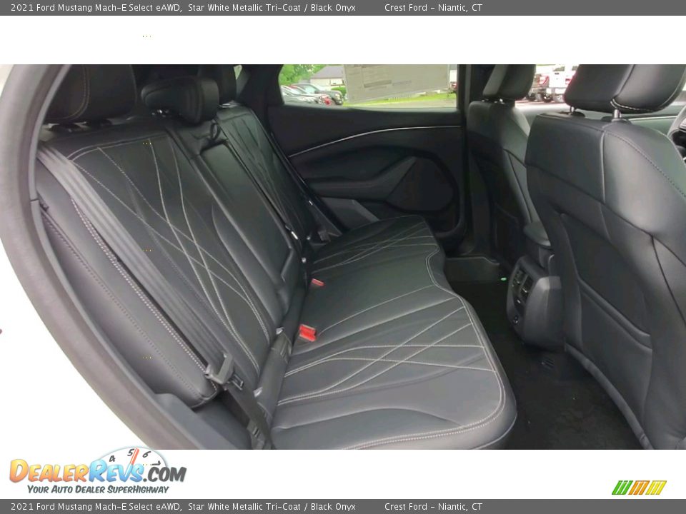 Rear Seat of 2021 Ford Mustang Mach-E Select eAWD Photo #22