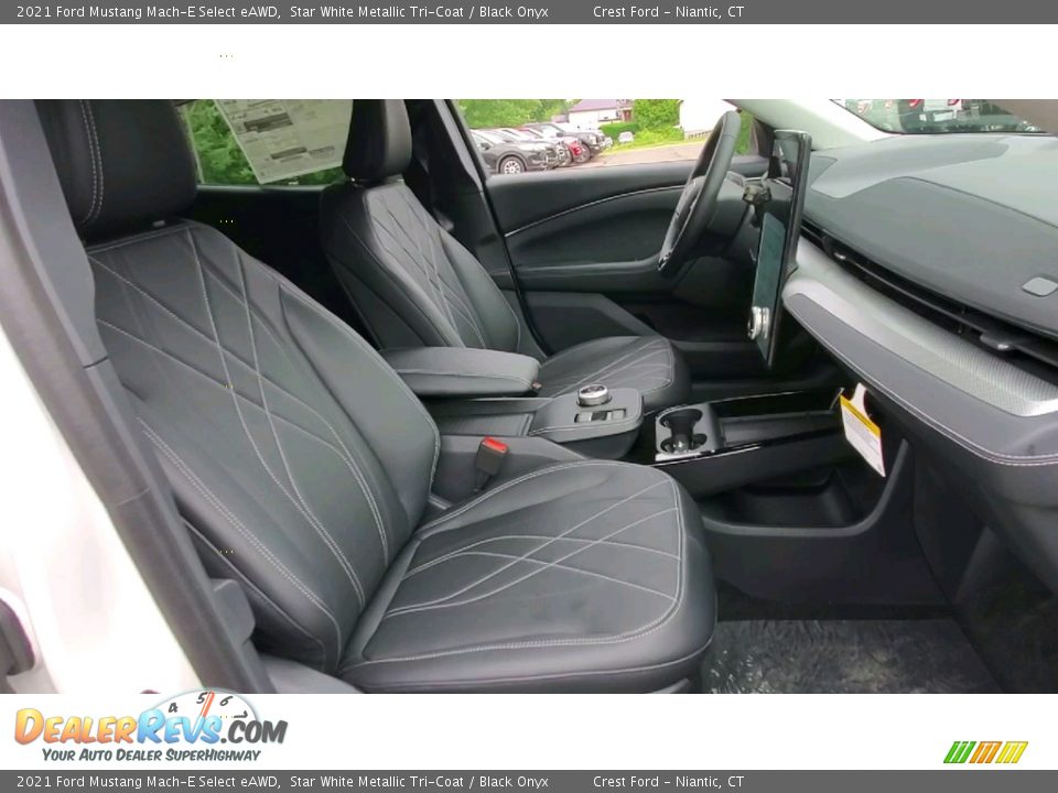 Front Seat of 2021 Ford Mustang Mach-E Select eAWD Photo #23