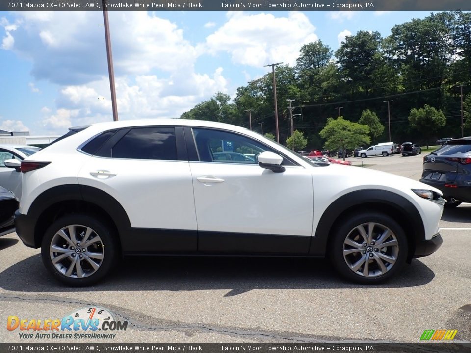 2021 Mazda CX-30 Select AWD Snowflake White Pearl Mica / Black Photo #1