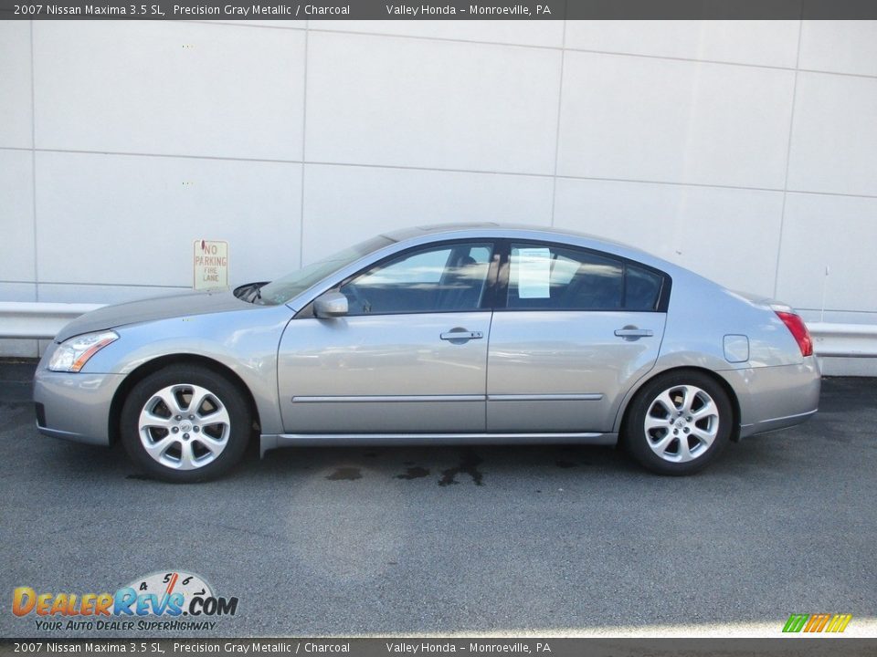 2007 Nissan Maxima 3.5 SL Precision Gray Metallic / Charcoal Photo #2