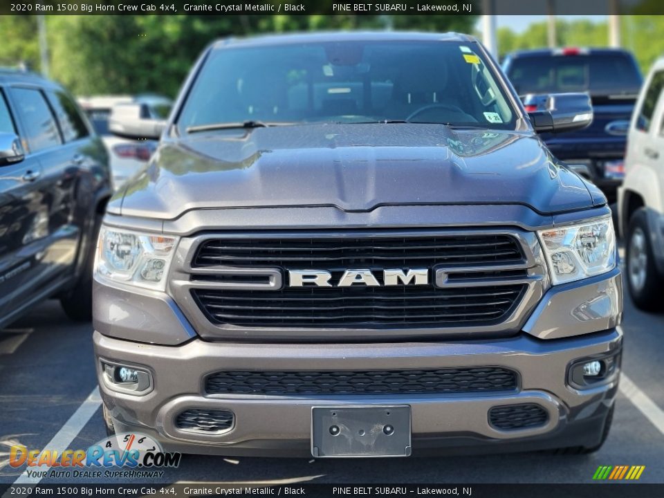 2020 Ram 1500 Big Horn Crew Cab 4x4 Granite Crystal Metallic / Black Photo #2