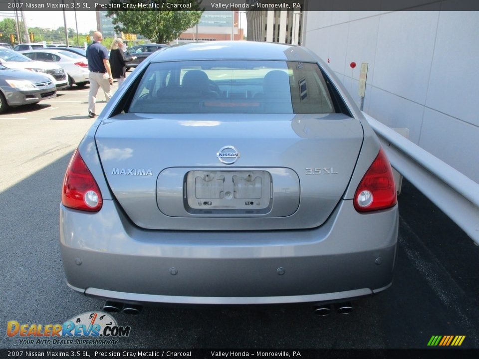 2007 Nissan Maxima 3.5 SL Precision Gray Metallic / Charcoal Photo #4