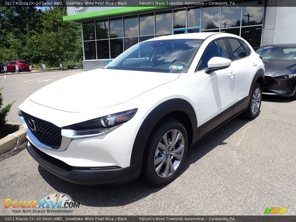 2021 Mazda CX-30 Select AWD Snowflake White Pearl Mica / Black Photo #5