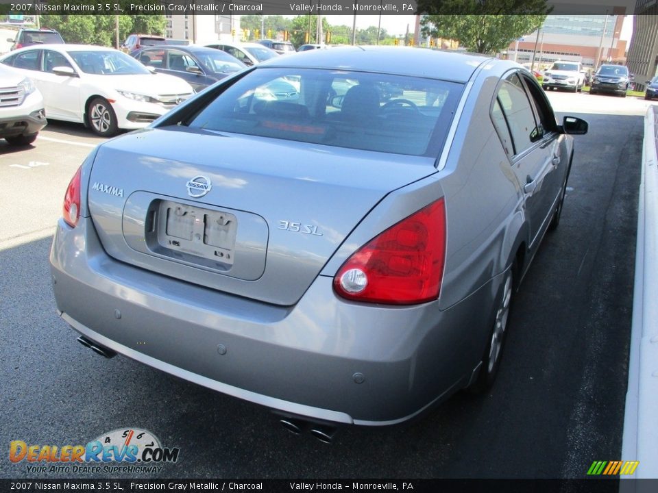 2007 Nissan Maxima 3.5 SL Precision Gray Metallic / Charcoal Photo #5