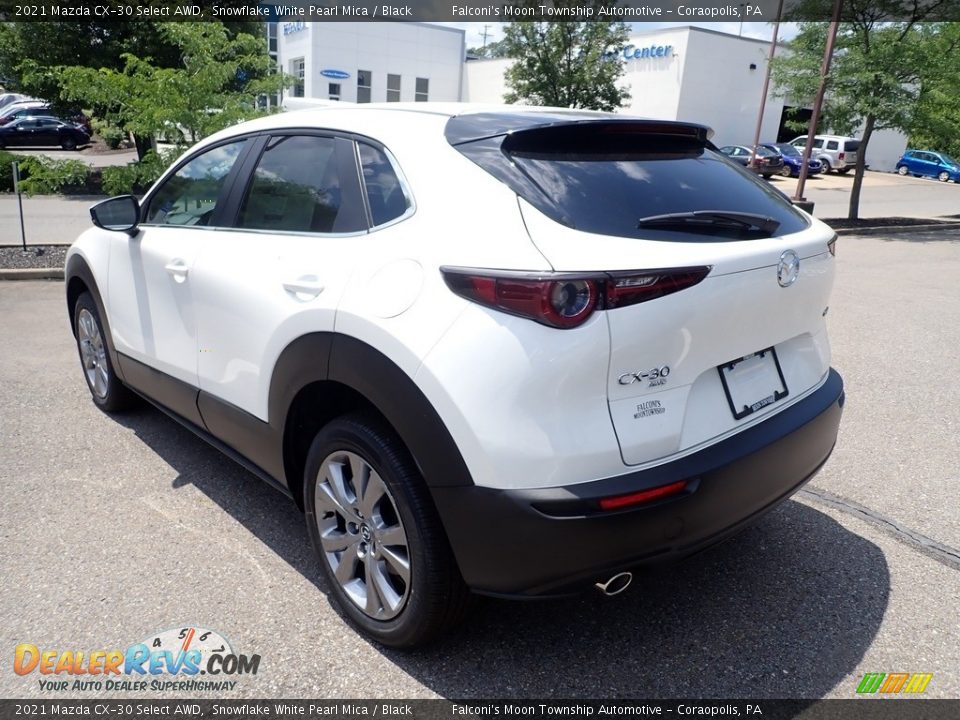 2021 Mazda CX-30 Select AWD Snowflake White Pearl Mica / Black Photo #7