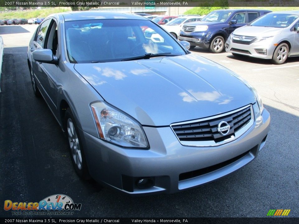 2007 Nissan Maxima 3.5 SL Precision Gray Metallic / Charcoal Photo #7