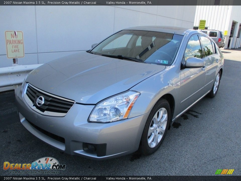 2007 Nissan Maxima 3.5 SL Precision Gray Metallic / Charcoal Photo #9