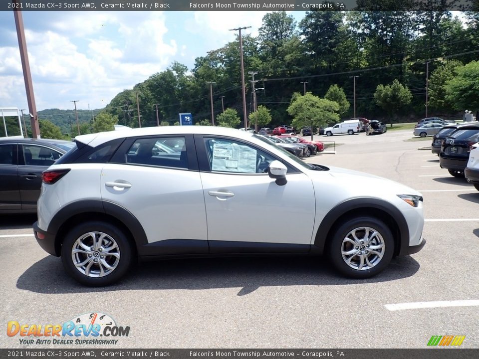 2021 Mazda CX-3 Sport AWD Ceramic Metallic / Black Photo #1