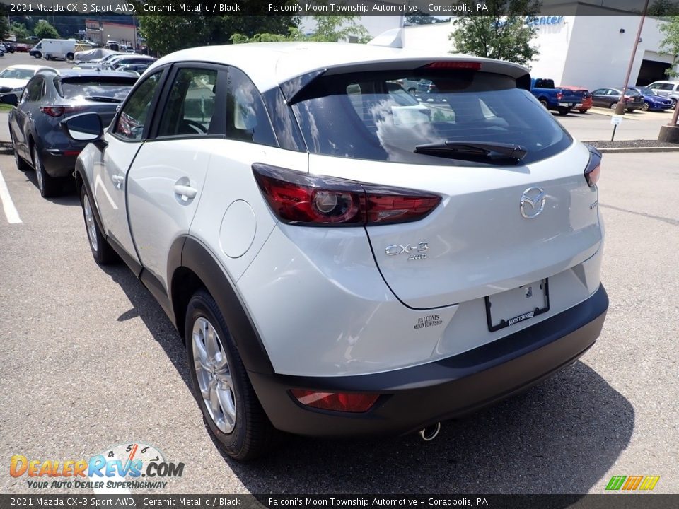 2021 Mazda CX-3 Sport AWD Ceramic Metallic / Black Photo #7