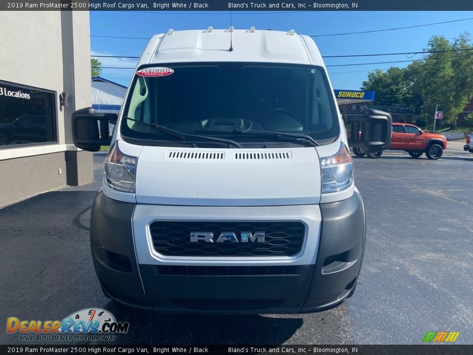 2019 Ram ProMaster 2500 High Roof Cargo Van Bright White / Black Photo #3