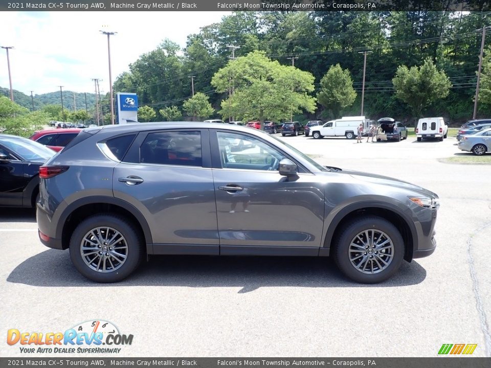 2021 Mazda CX-5 Touring AWD Machine Gray Metallic / Black Photo #1