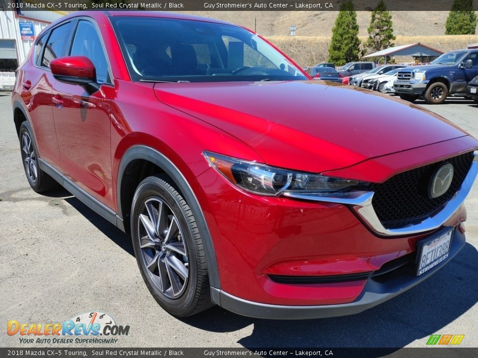 2018 Mazda CX-5 Touring Soul Red Crystal Metallic / Black Photo #1