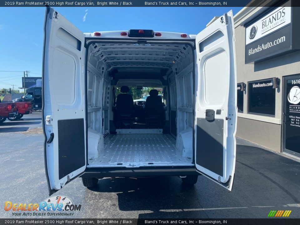 2019 Ram ProMaster 2500 High Roof Cargo Van Bright White / Black Photo #8