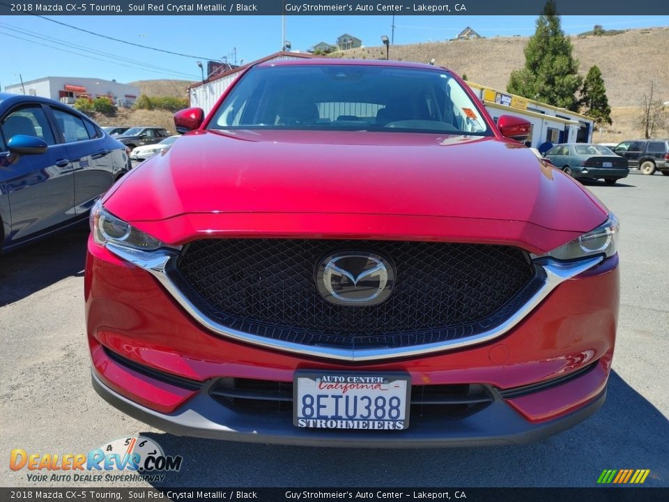 2018 Mazda CX-5 Touring Soul Red Crystal Metallic / Black Photo #2