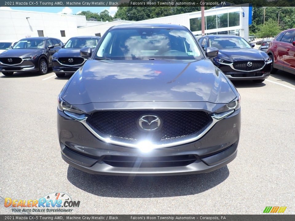 2021 Mazda CX-5 Touring AWD Machine Gray Metallic / Black Photo #4