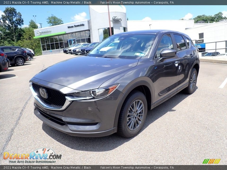 2021 Mazda CX-5 Touring AWD Machine Gray Metallic / Black Photo #5