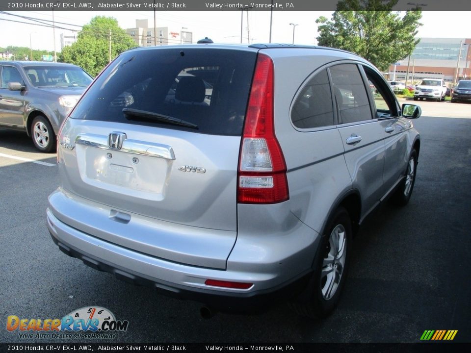 2010 Honda CR-V EX-L AWD Alabaster Silver Metallic / Black Photo #4
