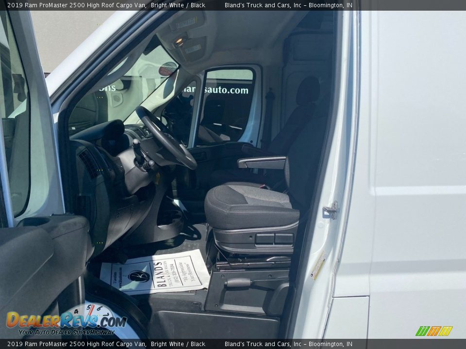 2019 Ram ProMaster 2500 High Roof Cargo Van Bright White / Black Photo #15