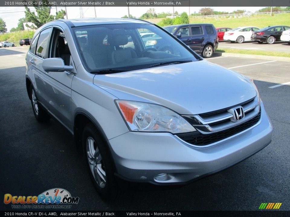 2010 Honda CR-V EX-L AWD Alabaster Silver Metallic / Black Photo #6
