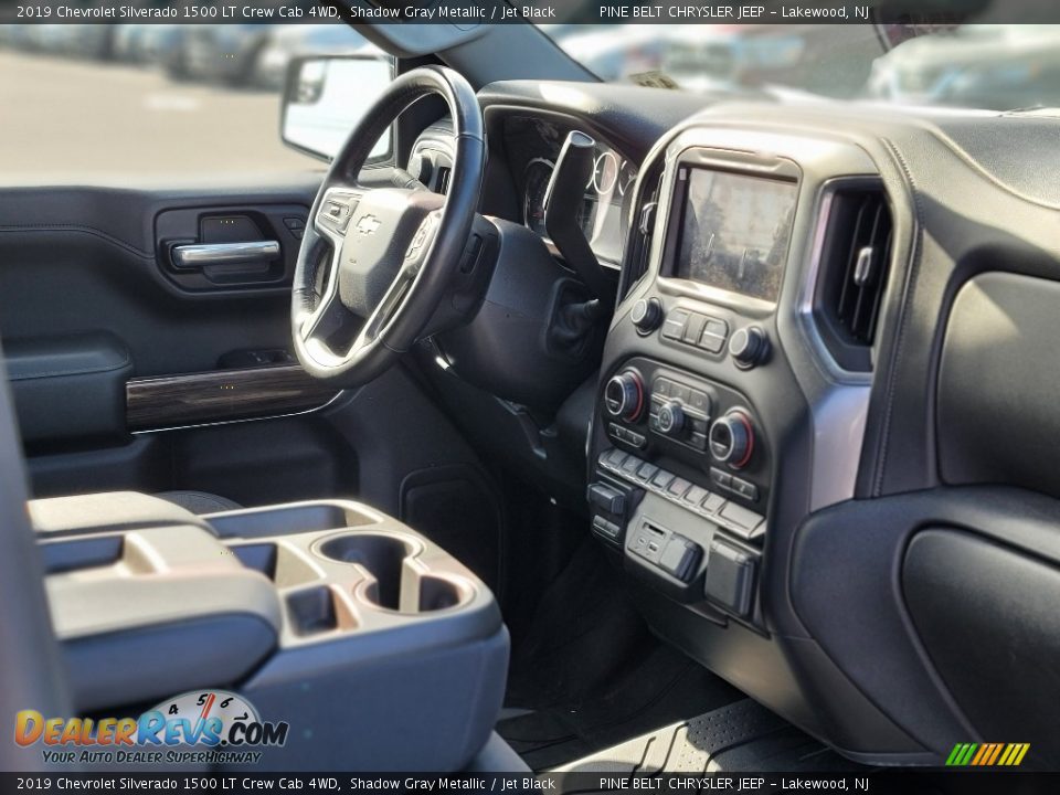 2019 Chevrolet Silverado 1500 LT Crew Cab 4WD Shadow Gray Metallic / Jet Black Photo #3