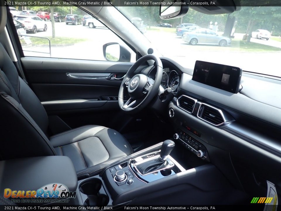 2021 Mazda CX-5 Touring AWD Machine Gray Metallic / Black Photo #11