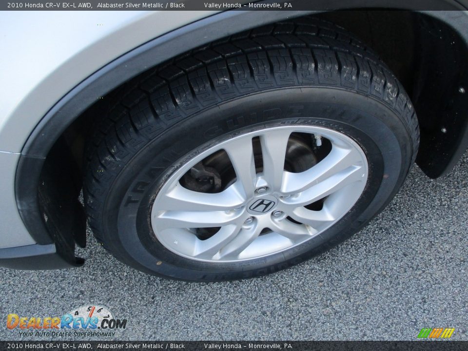 2010 Honda CR-V EX-L AWD Alabaster Silver Metallic / Black Photo #9