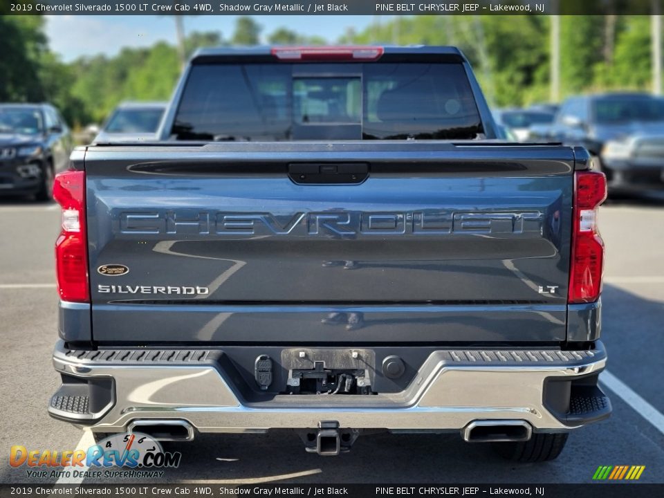 2019 Chevrolet Silverado 1500 LT Crew Cab 4WD Shadow Gray Metallic / Jet Black Photo #5