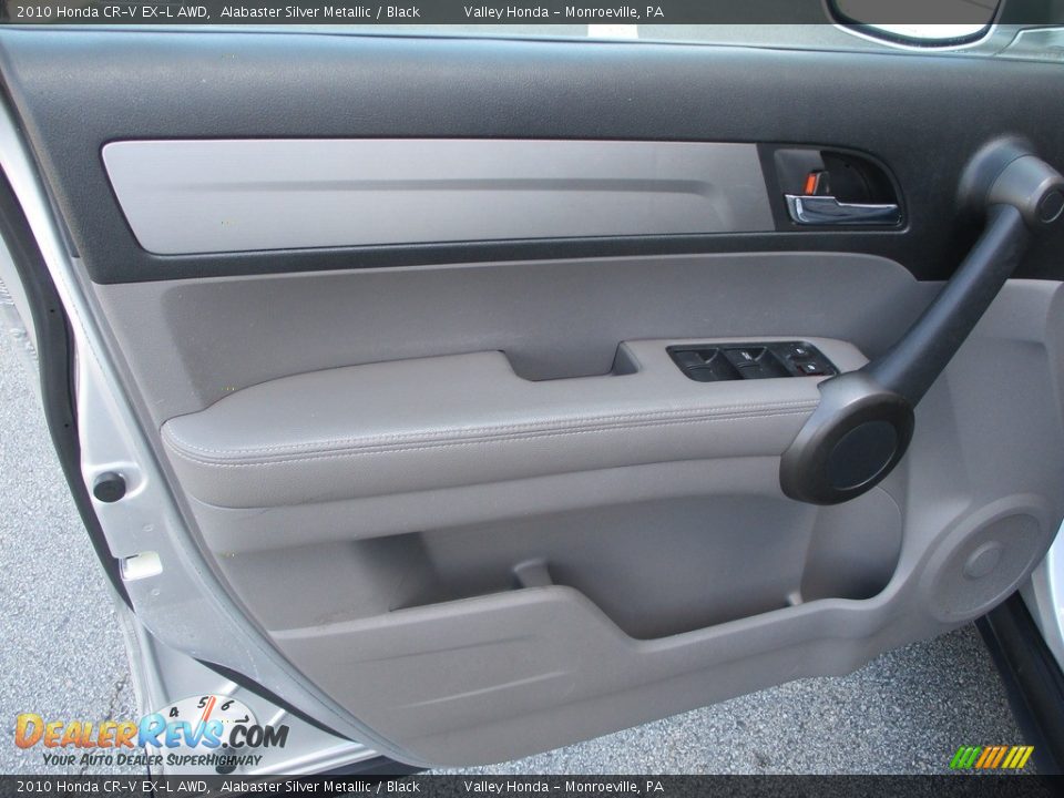 2010 Honda CR-V EX-L AWD Alabaster Silver Metallic / Black Photo #10