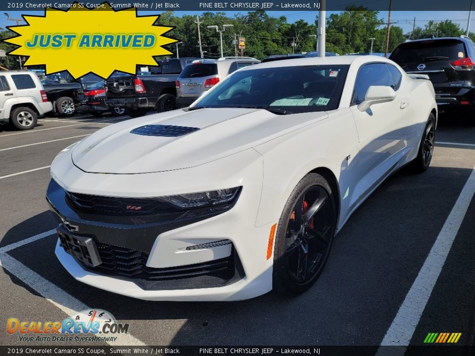 2019 Chevrolet Camaro SS Coupe Summit White / Jet Black Photo #1