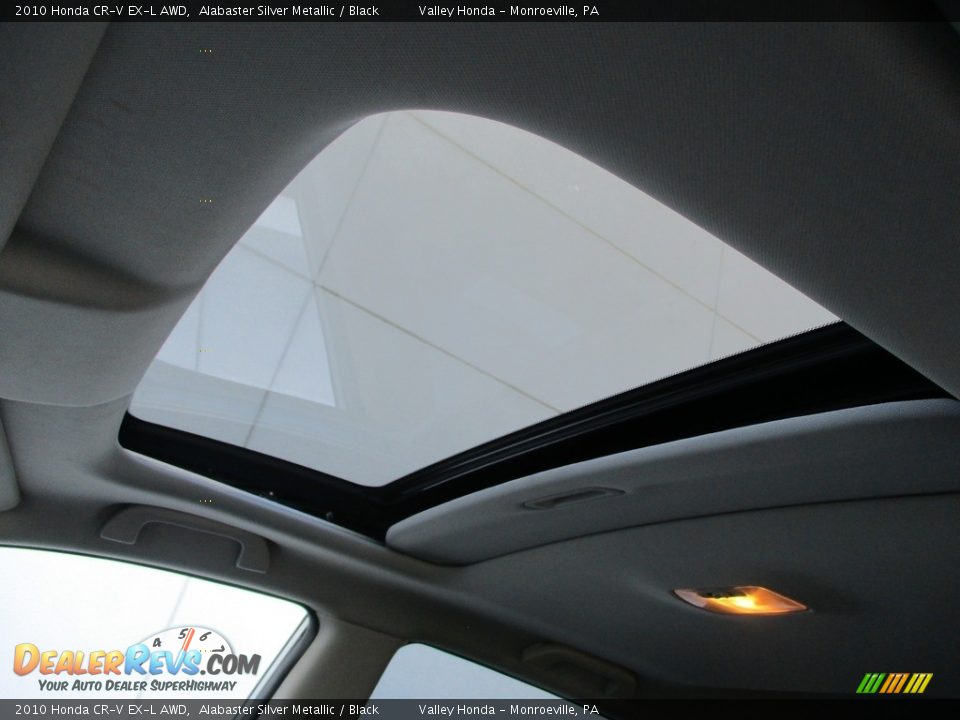 2010 Honda CR-V EX-L AWD Alabaster Silver Metallic / Black Photo #11