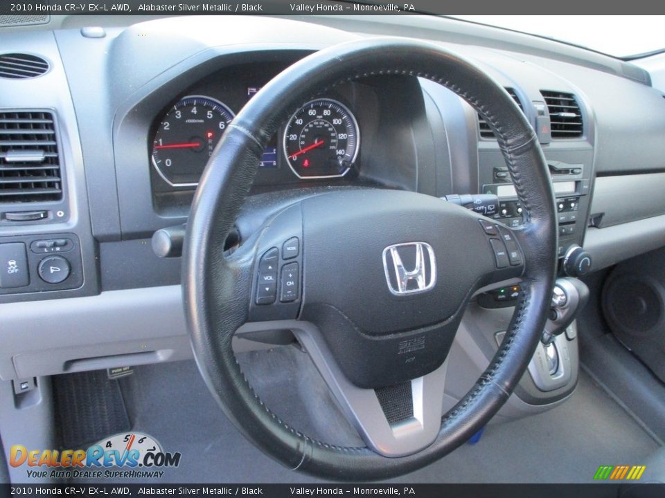 2010 Honda CR-V EX-L AWD Alabaster Silver Metallic / Black Photo #14