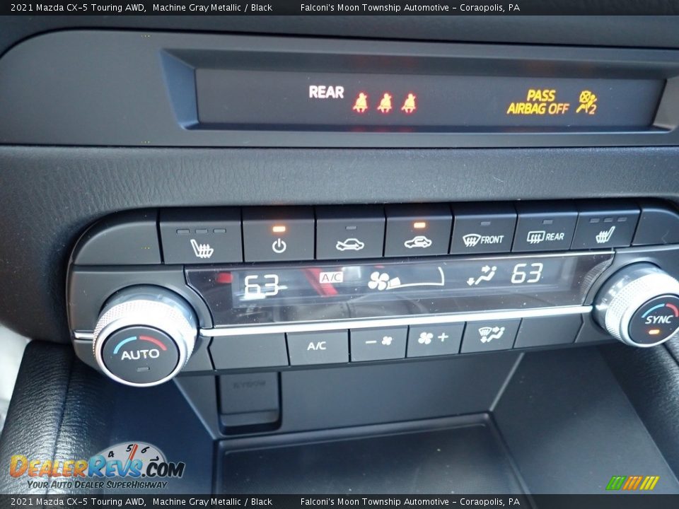 2021 Mazda CX-5 Touring AWD Machine Gray Metallic / Black Photo #19