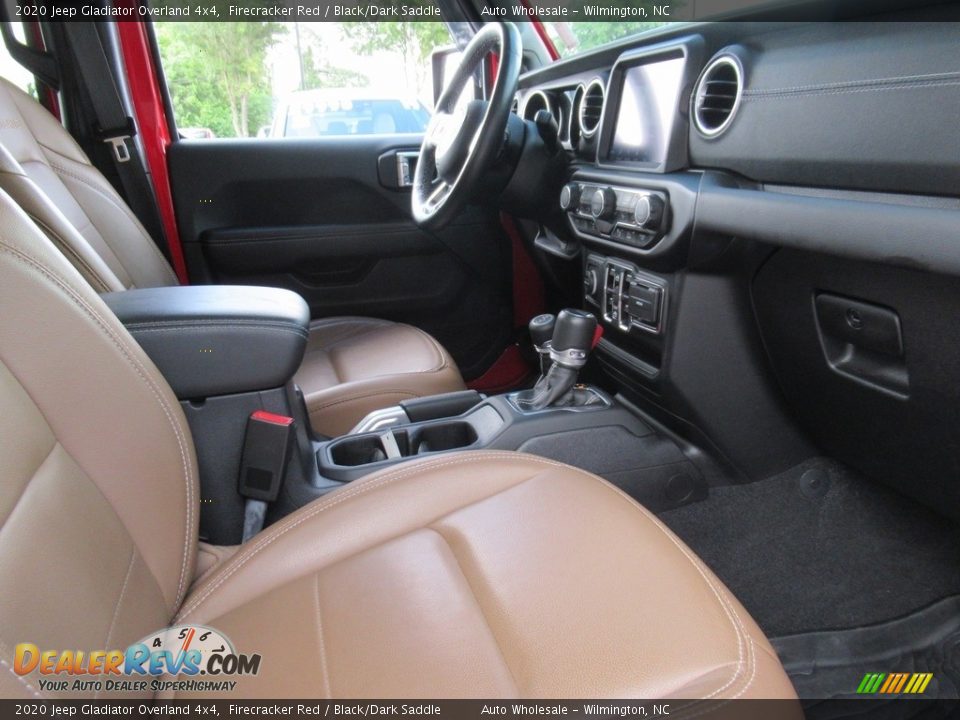 2020 Jeep Gladiator Overland 4x4 Firecracker Red / Black/Dark Saddle Photo #12