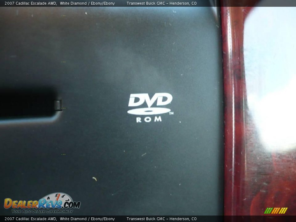 2007 Cadillac Escalade AWD White Diamond / Ebony/Ebony Photo #22