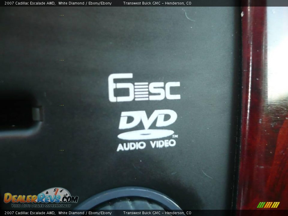2007 Cadillac Escalade AWD White Diamond / Ebony/Ebony Photo #23
