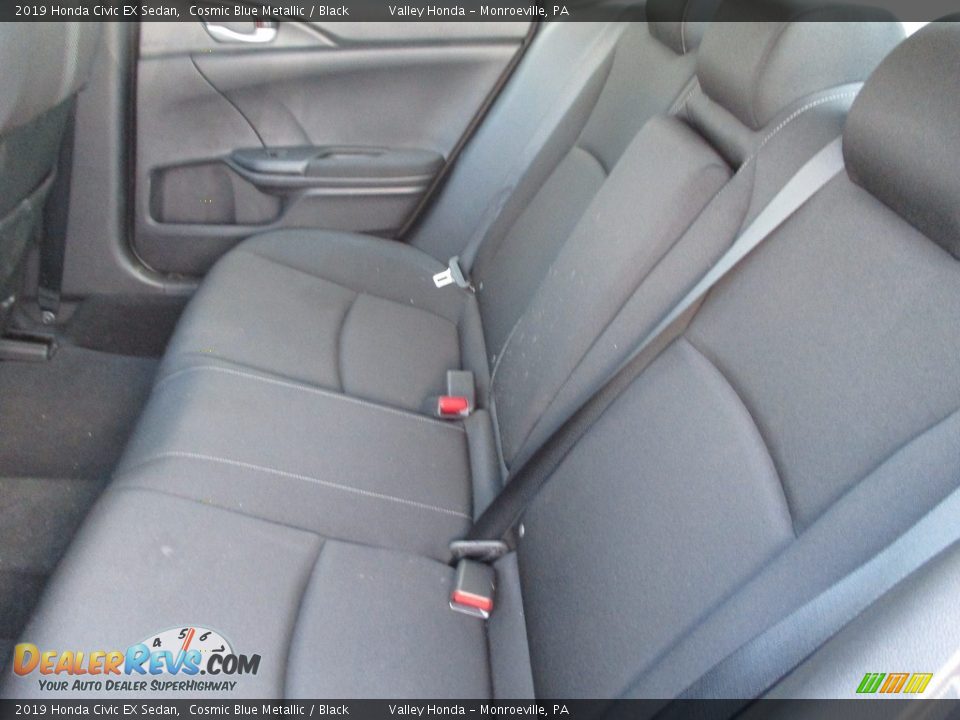 2019 Honda Civic EX Sedan Cosmic Blue Metallic / Black Photo #12