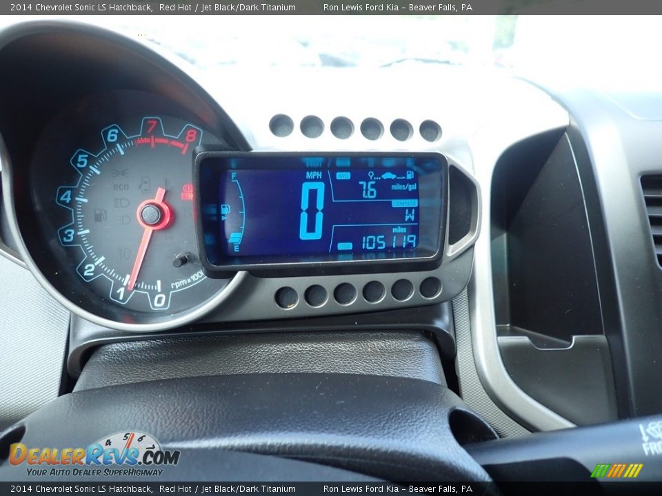 2014 Chevrolet Sonic LS Hatchback Gauges Photo #18