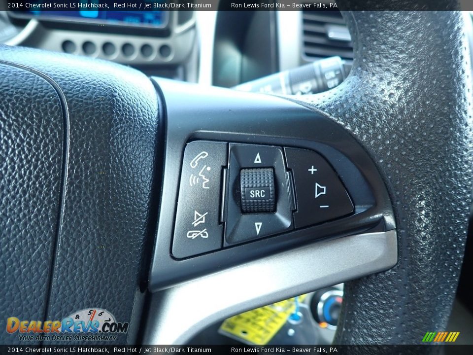 2014 Chevrolet Sonic LS Hatchback Steering Wheel Photo #20