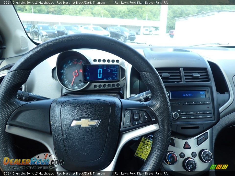 Controls of 2014 Chevrolet Sonic LS Hatchback Photo #21