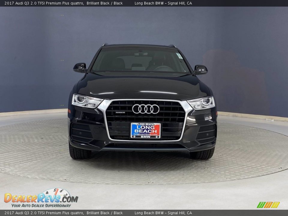 2017 Audi Q3 2.0 TFSI Premium Plus quattro Brilliant Black / Black Photo #2