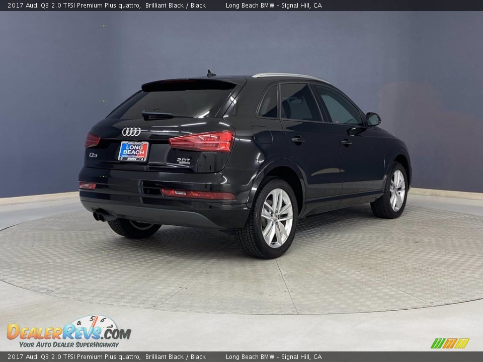 2017 Audi Q3 2.0 TFSI Premium Plus quattro Brilliant Black / Black Photo #5