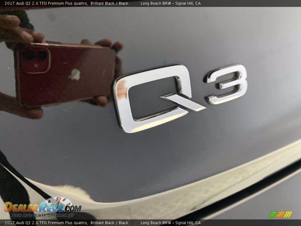 2017 Audi Q3 2.0 TFSI Premium Plus quattro Brilliant Black / Black Photo #11