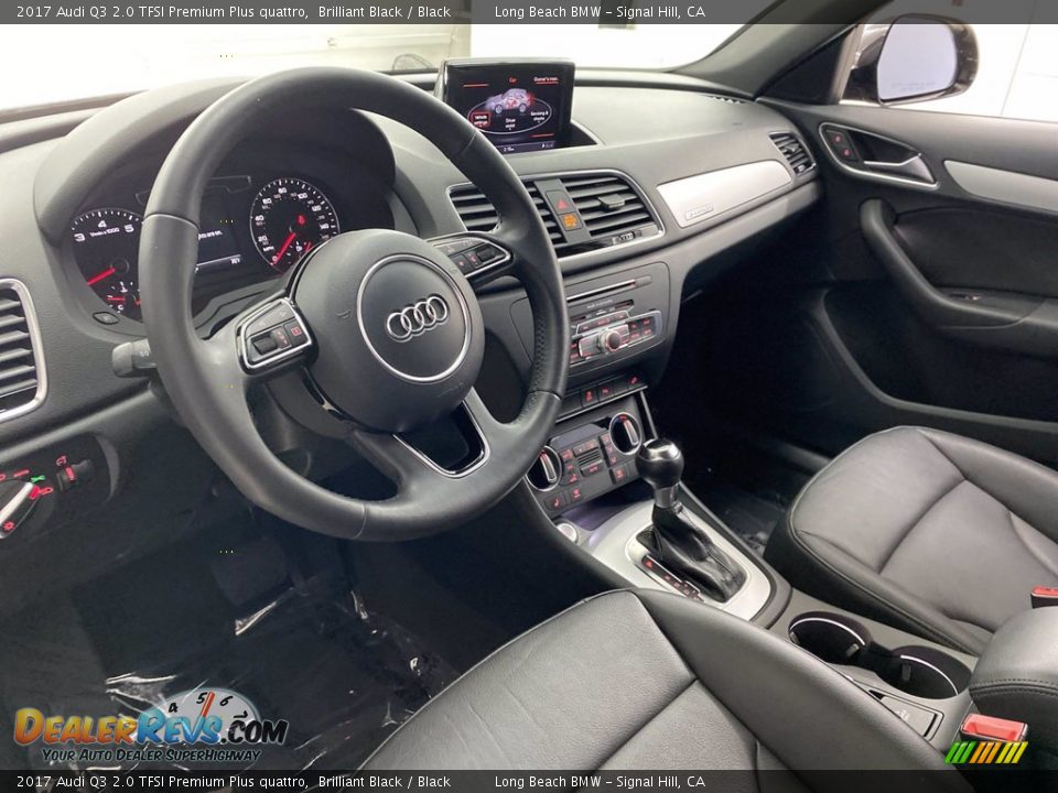 Black Interior - 2017 Audi Q3 2.0 TFSI Premium Plus quattro Photo #16