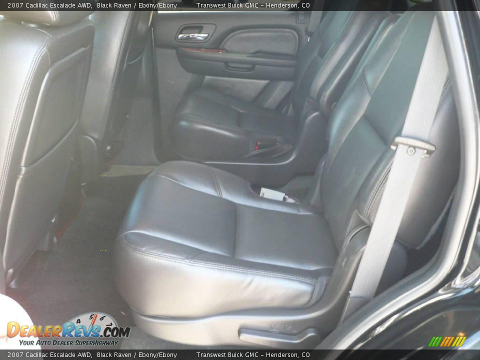 2007 Cadillac Escalade AWD Black Raven / Ebony/Ebony Photo #9