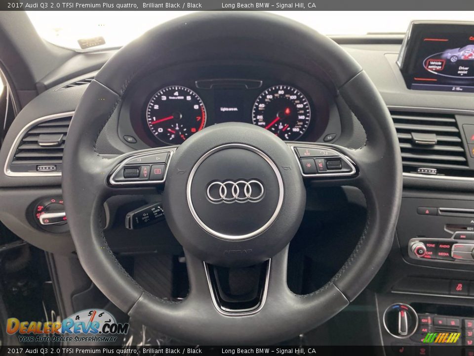 2017 Audi Q3 2.0 TFSI Premium Plus quattro Steering Wheel Photo #18