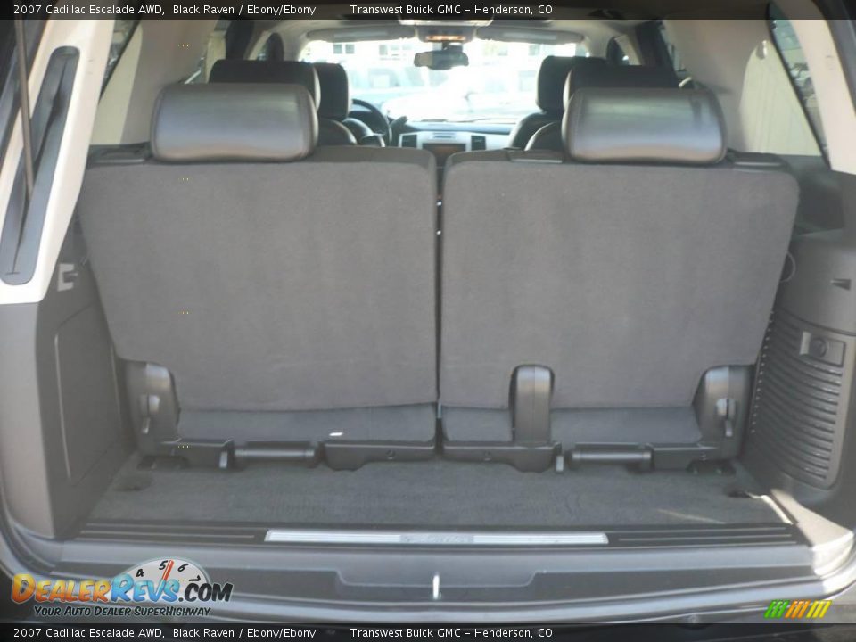 2007 Cadillac Escalade AWD Black Raven / Ebony/Ebony Photo #10
