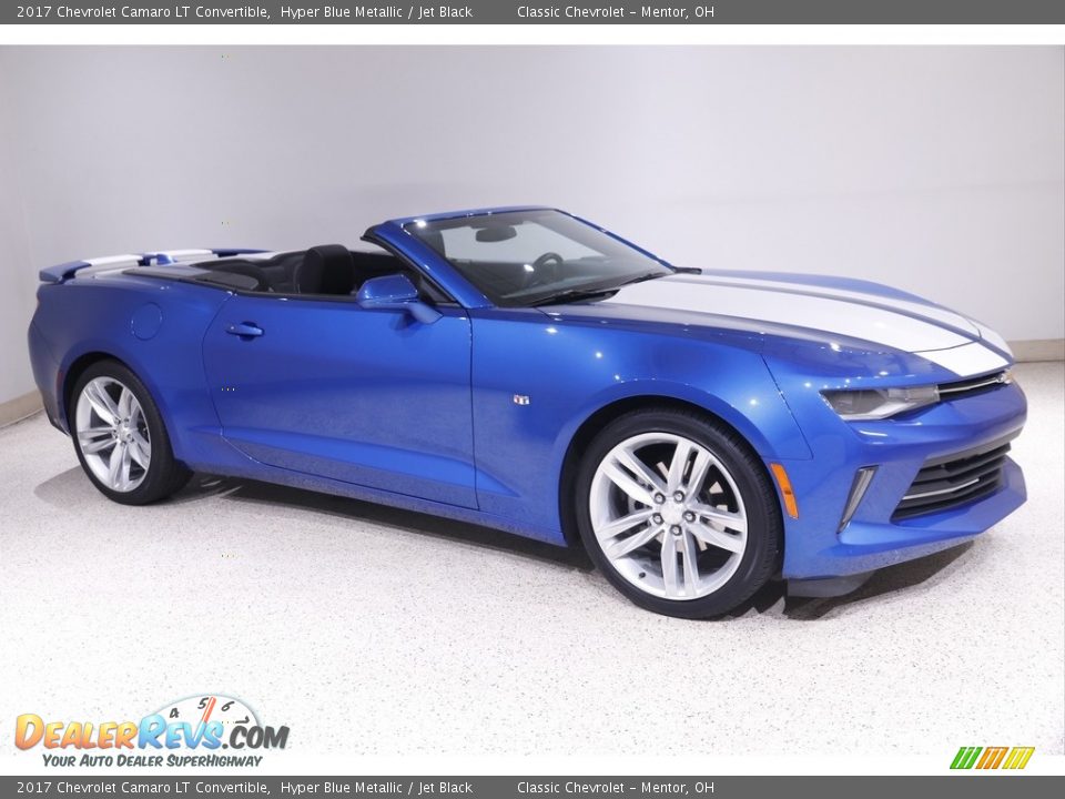 2017 Chevrolet Camaro LT Convertible Hyper Blue Metallic / Jet Black Photo #1